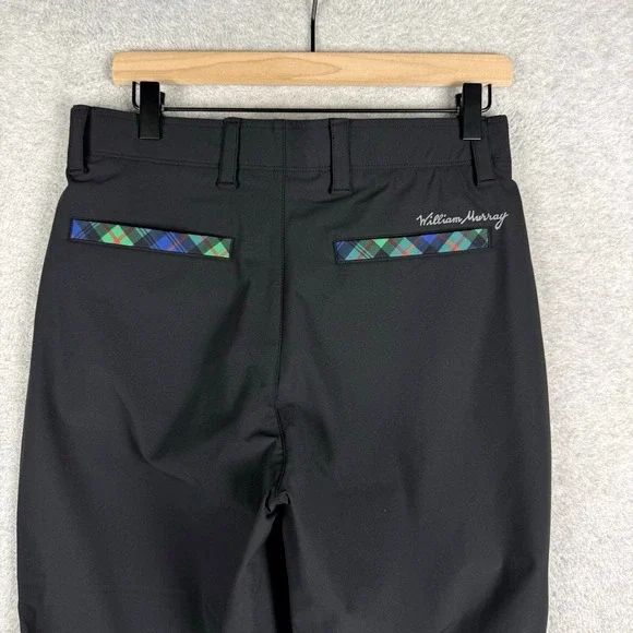 William Murray Golf Pants William Murray Pants Mens Black